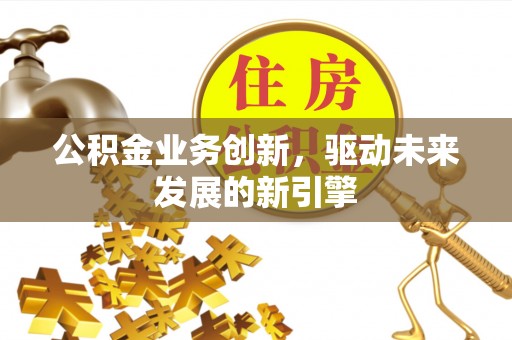 遂平公积金业务创新，驱动未来发展的新引擎