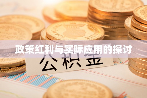 遂平政策红利与实际应用的探讨