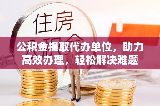 遂平公积金提取代办单位，助力高效办理，轻松解决难题