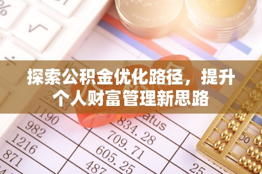 遂平探索公积金优化路径，提升个人财富管理新思路
