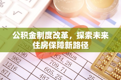 遂平公积金制度改革，探索未来住房保障新路径